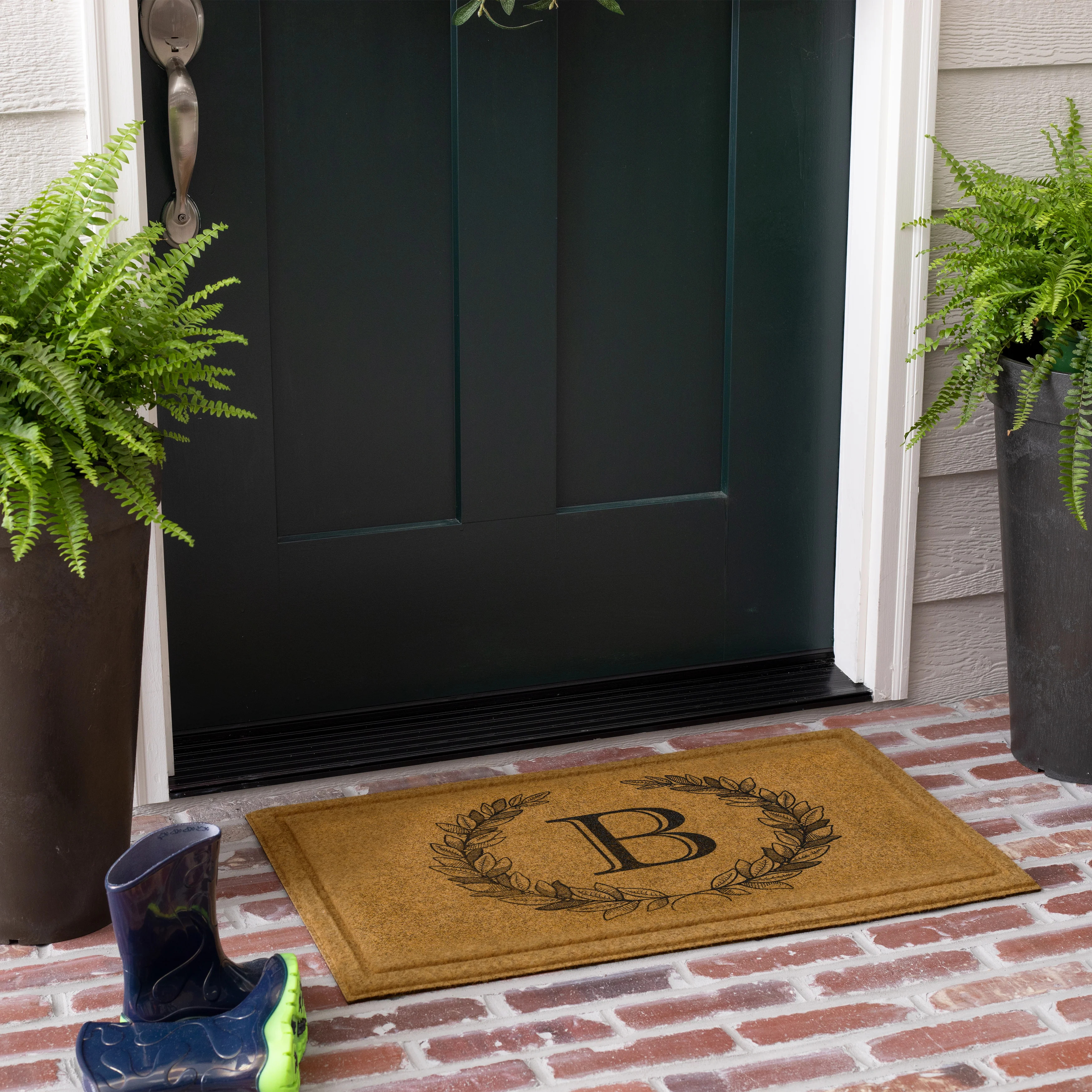 Benton Monogram Door Mat | Covered By Rugs