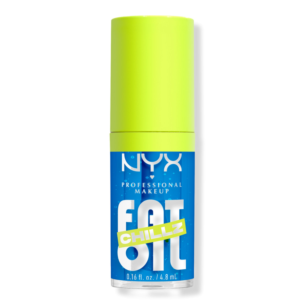 NYX Professional Makeup Fat Oil Lip Drip Chillz Cooling Lip Oil - Polar Peppermint | Ulta