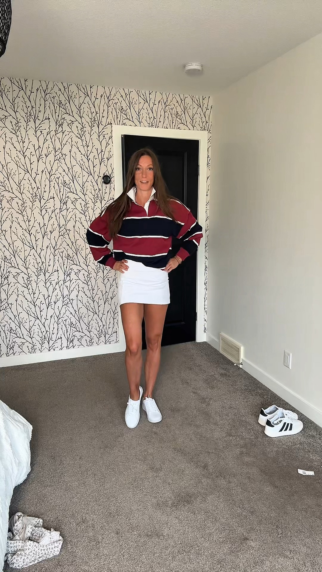 Easy fall transition outfit. Shirt is xs.  I’m 5”9 for reference typically wear XS/S  

#LTKstyletip #LTKfindsunder100 #LTKSeasonal