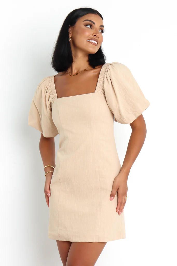 Tuscany Dress - Beige | Petal & Pup (AU)