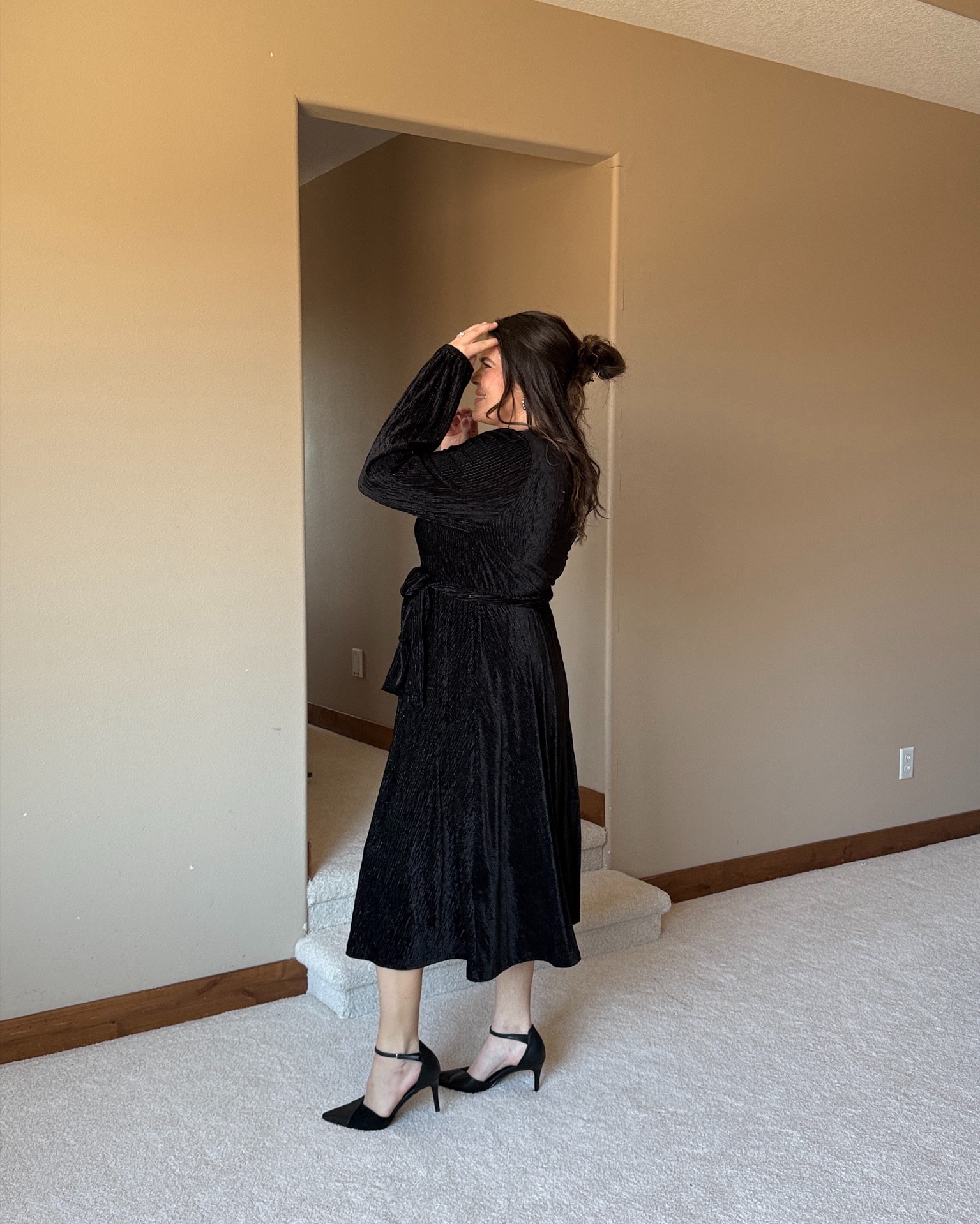 Little black dress inspo! This one is so soft and unique. 

winter LBD style, chic cold-weather outfits, little black dress ideas, cozy and elegant

#LTKSeasonal #LTKStyleTip #LTKMidsize