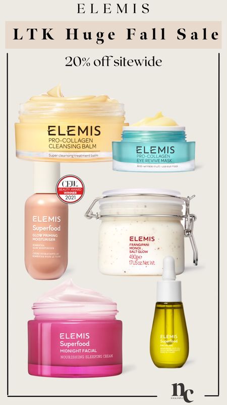Ltk huge fall sale
Elemis skincare sale


#LTKSeasonal #LTKbeauty #LTKsalealert