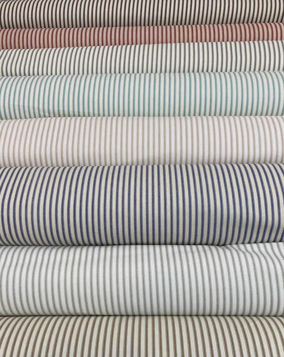 Sale,berlin Ticking Stripes 9 Colors to Chose From, Fabric by the Yard - Etsy | Etsy (US)