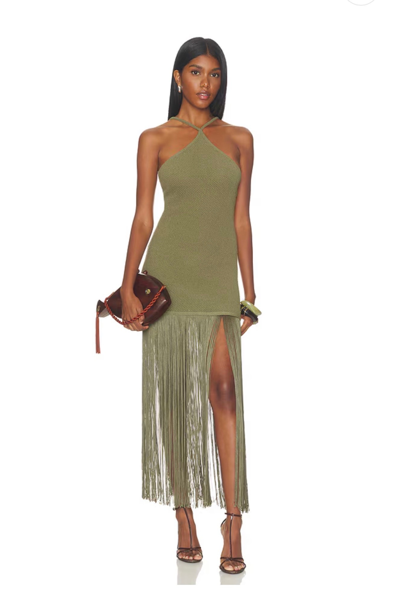 Such a fun wedding guest dress option for the fall! Loving this army green color this season and the fringe is so fun

#LTKootd #LTKgrwm #LTKSeasonal
