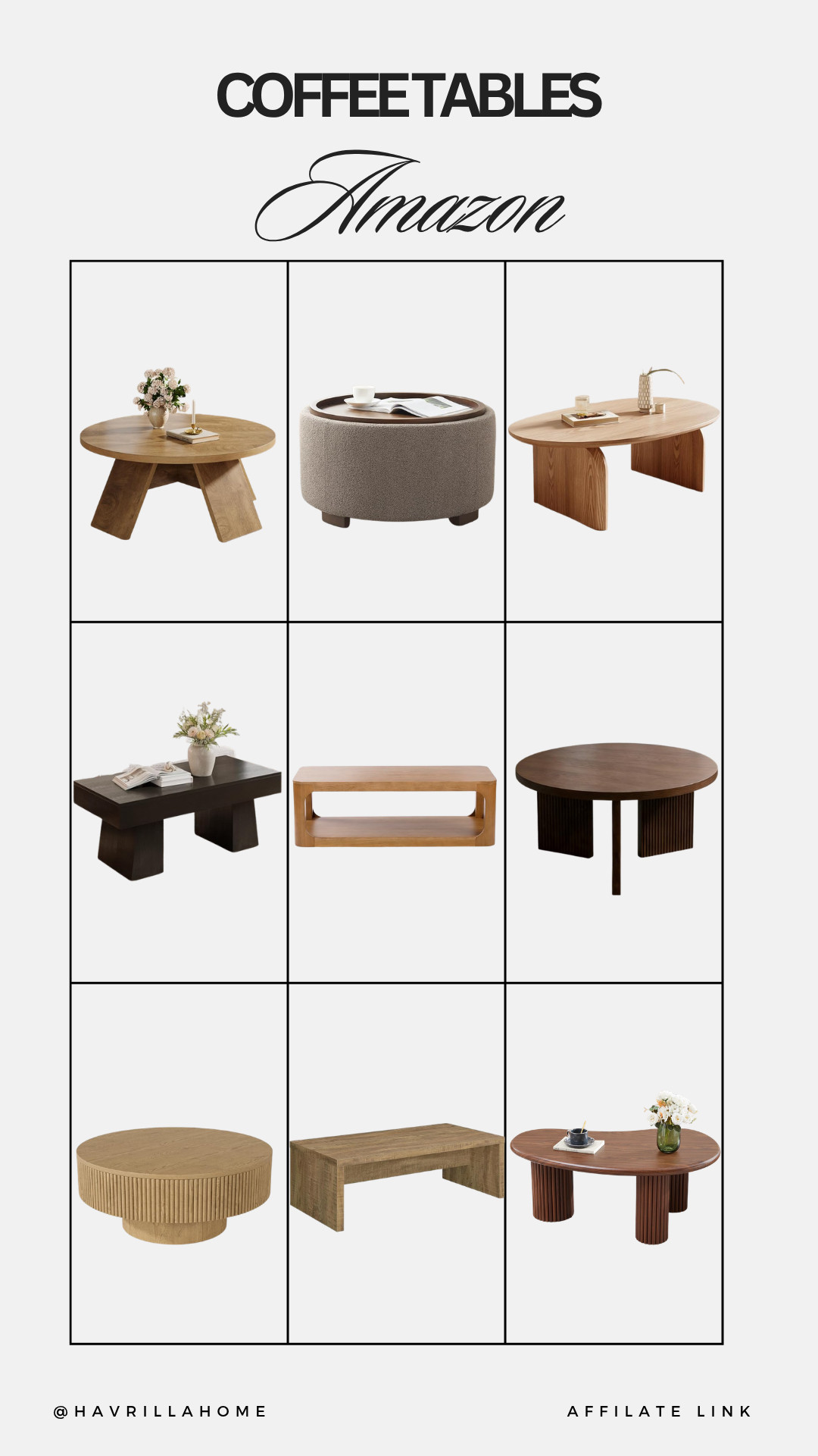 Coffee tables amazon, modern coffee table, wood coffee tables, round coffee table styling, living room furniture amazon, neutral living room decor, organic modern furniture, affordable coffee tables, designer look for less furniture, statement coffee tables, low profile coffee table, contemporary living room, home styling furniture, amazon furniture finds, living room inspiration 

 

#LTKHome