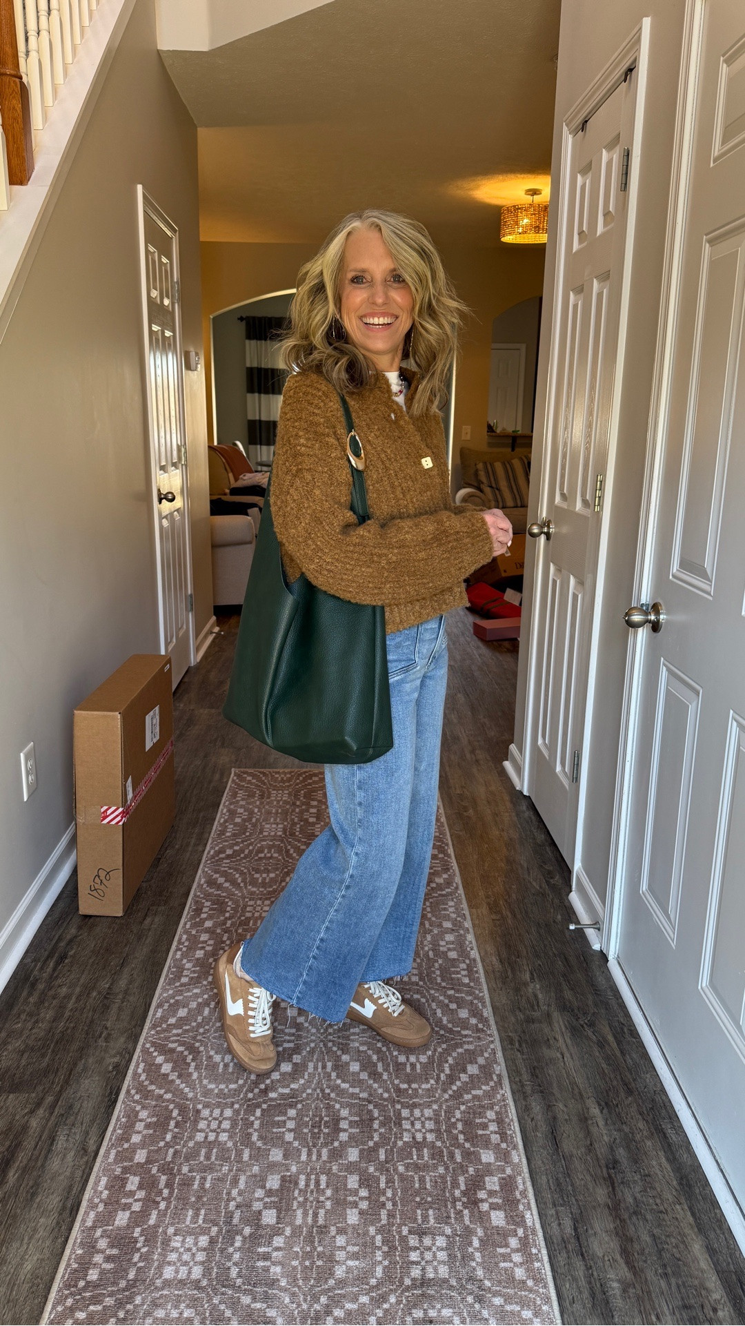 SALE!!! 
But the jeans and the bag is basically free. GIRL MATH 

#LTKFindsUnder100 #LTKOver40 #LTKSaleAlert