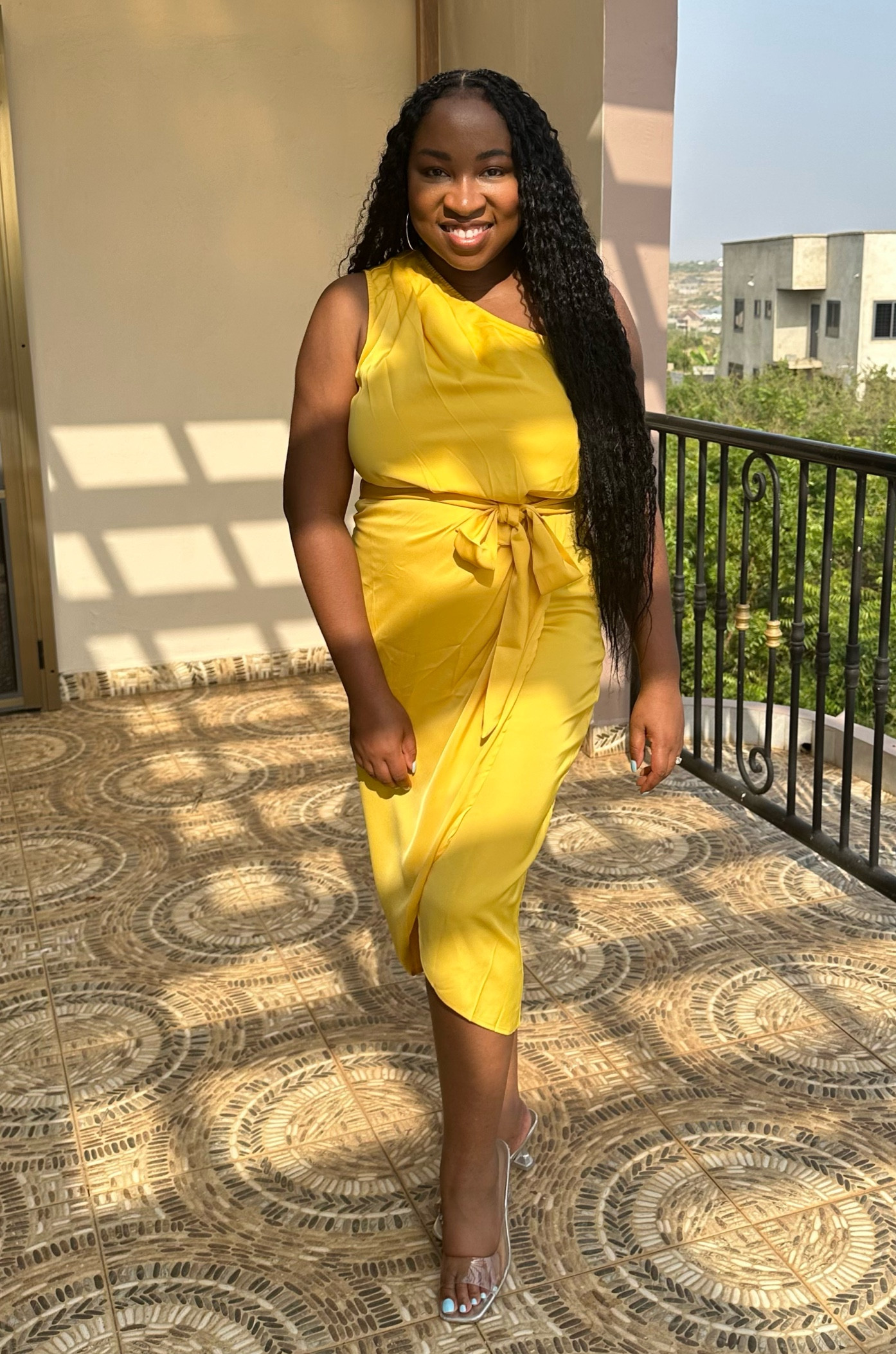 This yellow dress was a hit! I’m a Size 12 and a Large fit me well. Comes in multiple colors! 

#LTKmidsize #LTKfindsunder50 #LTKstyletip