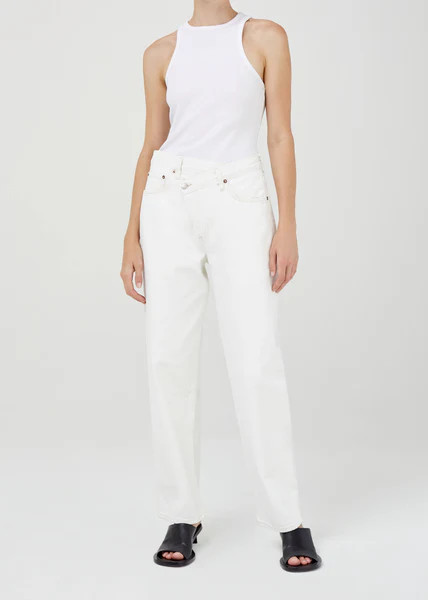 Criss Cross Upsized Jean in Paste | AGOLDE
