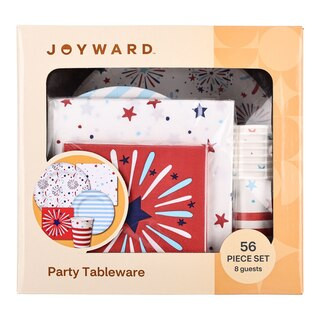 Joyward 8-Guest Americana Party Tableware Set | CVS Health
