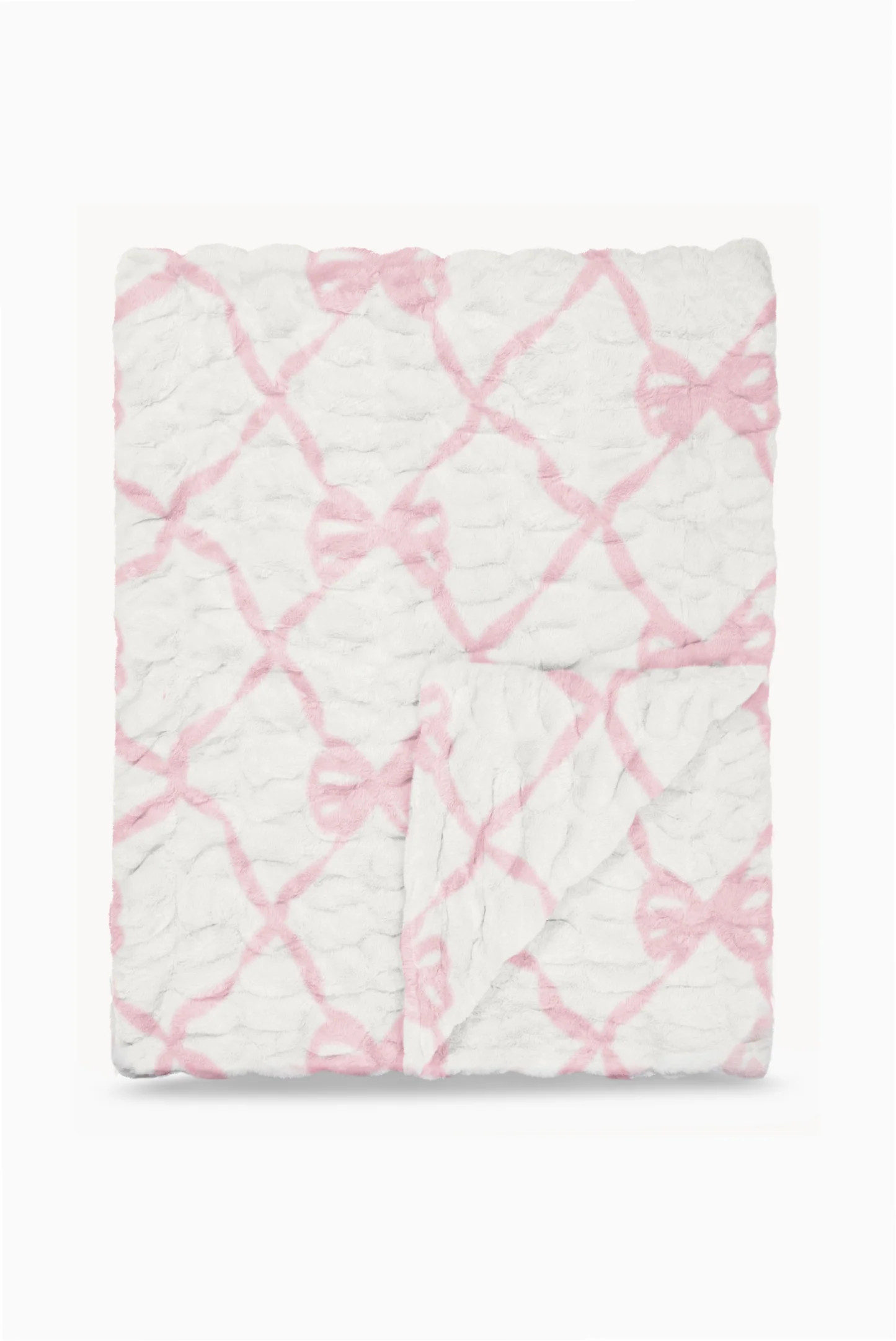 Lola Blankets x LoveShackFancy Rosy Bows Original Blanket M ROSY BOWS / M | LoveShackFancy