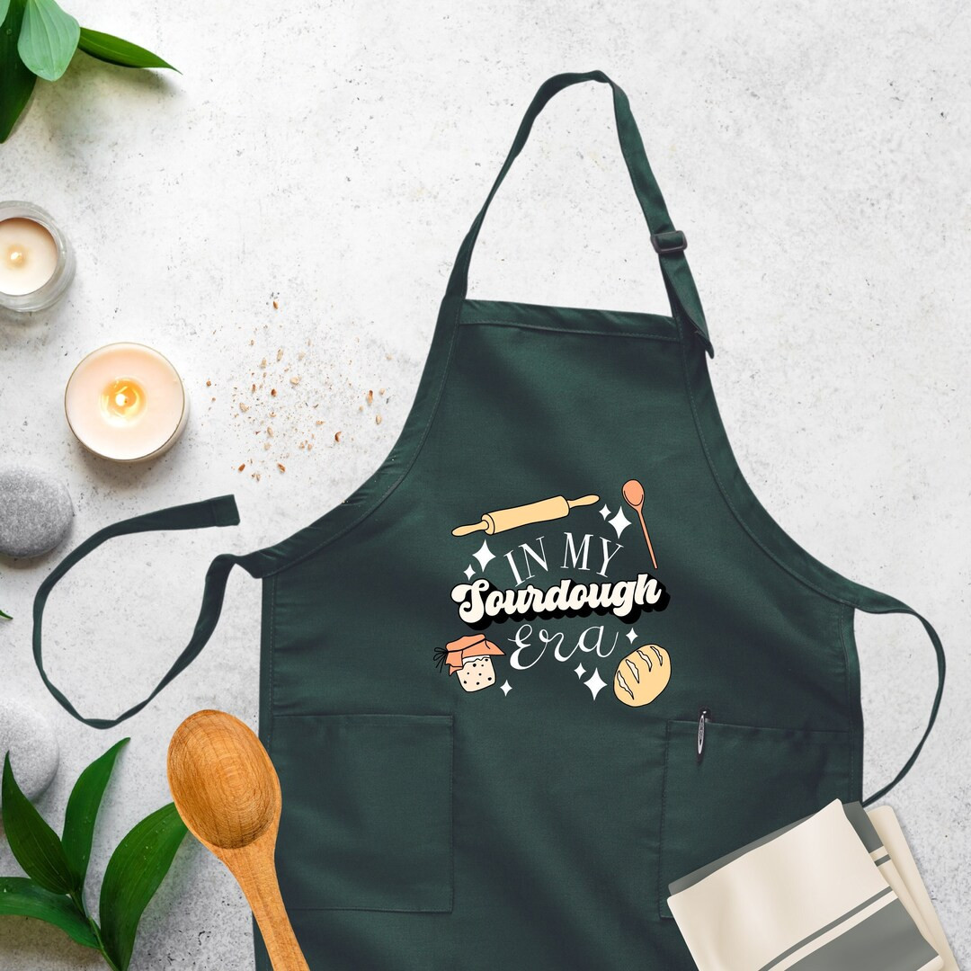 In My Sourdough Era Apron, Baking Apron, Sourdough Apron, Kitchen Apron, Baker Apron, Sourdough B... | Etsy (US)