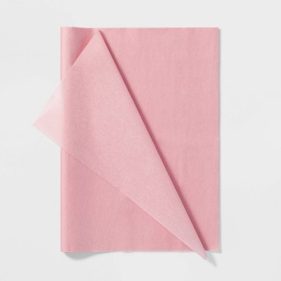8ct Pegged Tissue Papers Pink - Spritz™: Gift Bag Tissue for Fall & Easter, Solid Pattern, 16.5" x 24" | Target