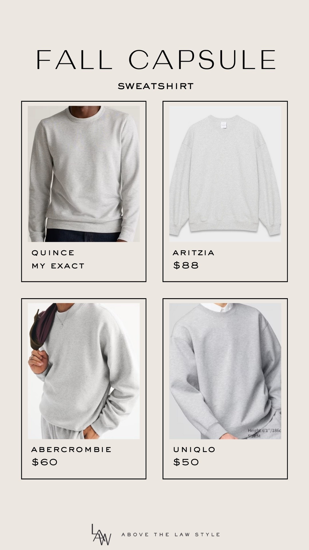 Fall Capsule: Sweatshirt

#LTKStyleTip #LTKFindsUnder100 #LTKFindsUnder50