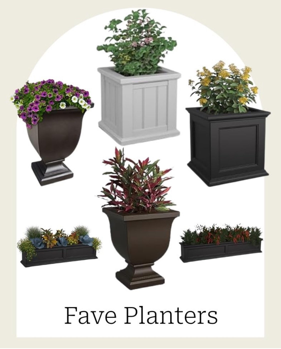My best secret for pretty flowers is the planter you put them in. 

Gardening doesn’t have to be hard if you have the right tools!  

I’ve used these for 15 years now and mine still look brand new.   They are “self watering” which means if you fill them they will protect against over and under watering. 

If you need help with feeding, plant selection and pest control check out my petunias 101 guide on my website!  Works great for both organic or synthetic beginner gardeners looking to plant annuals. (And perennials!). 

#beginnergardeningtips #patiodecor #porchdecor #curbappeal