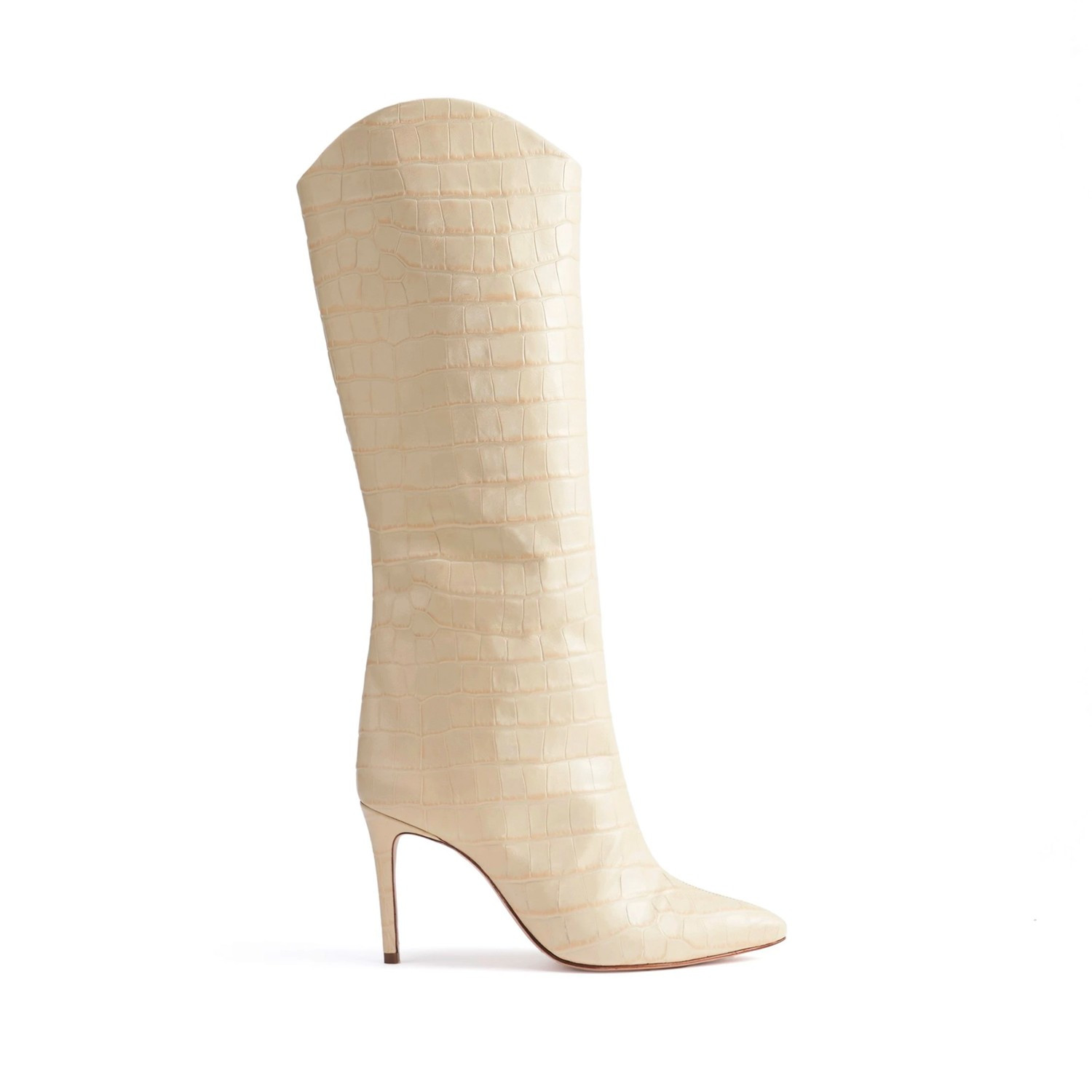 Maryana Tall Boot in Crocodile Effect Leather | Schutz Shoes | Schutz Shoes (US)