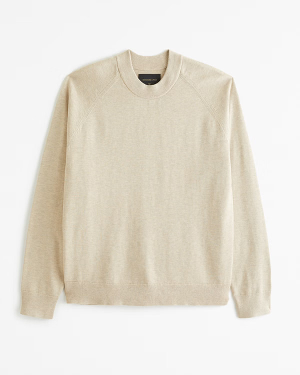 Men's Pima Cotton Classic Stitch Crew Sweater | Men's Tops | Abercrombie.com | Abercrombie & Fitch (US)