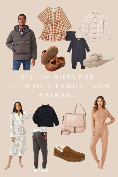 Stylish gifts for the whole family from Walmart. #ad #walmartfashion #walmartpartner @walmartfashion @walmart 

#LTKHoliday #LTKstyletip #LTKfamily
