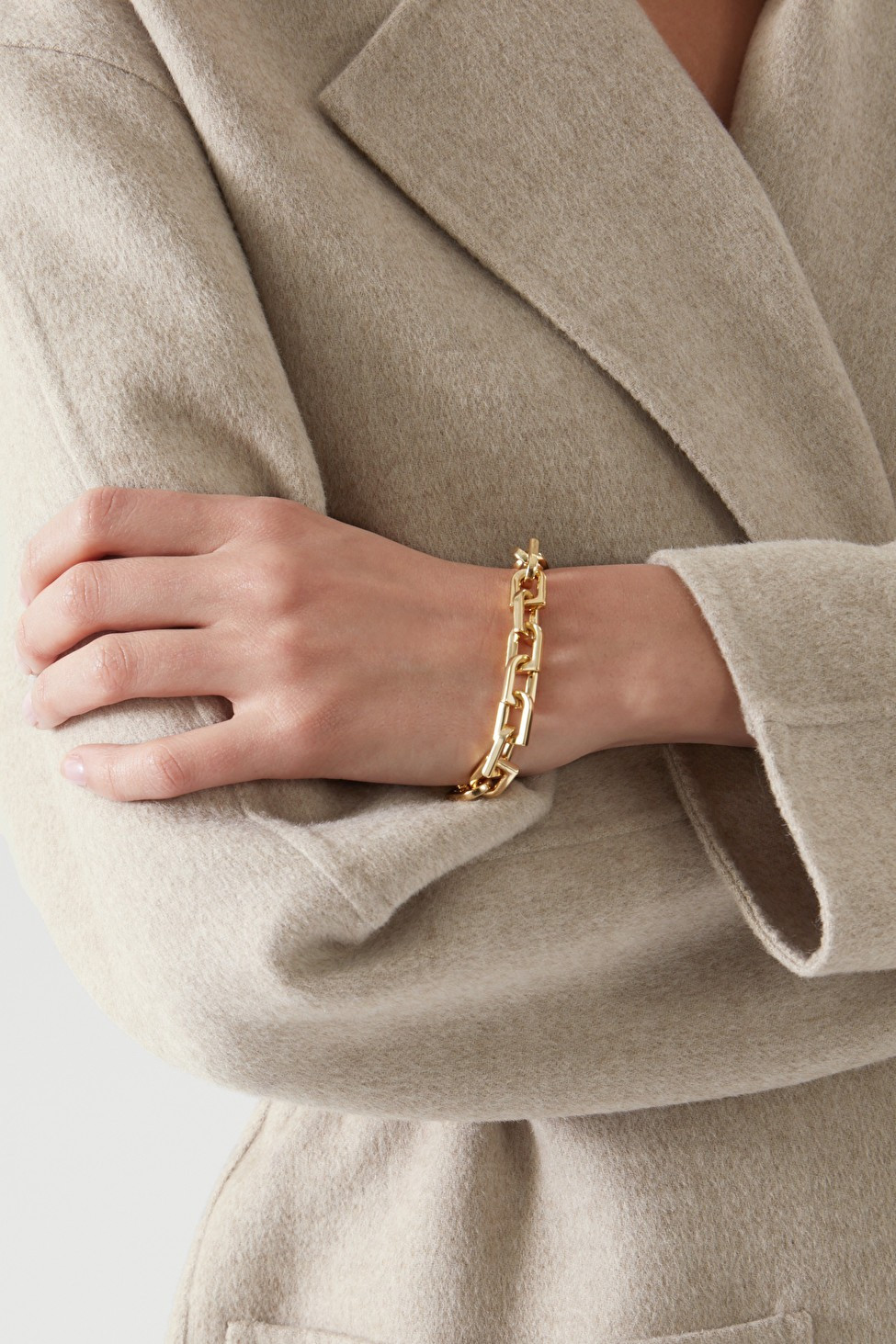 CHAIN-LINK BRACELET - GOLD - COS | COS (US)