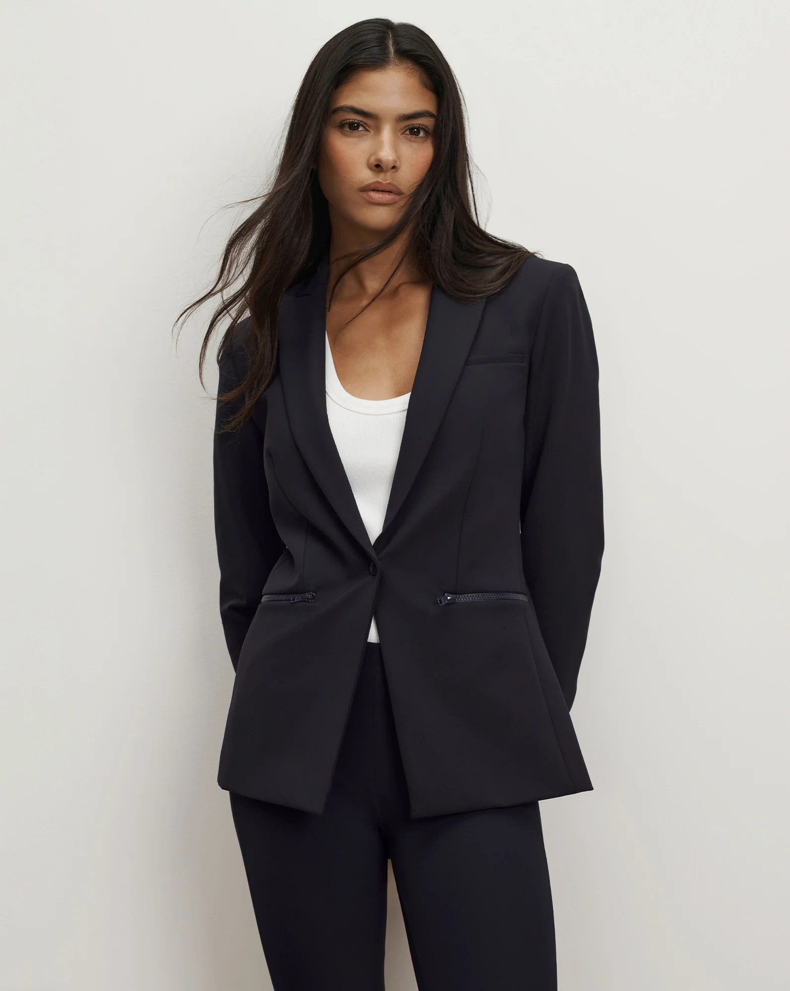 Veronica Beard Iconic Scuba Dickey Jacket Navy | Veronica Beard