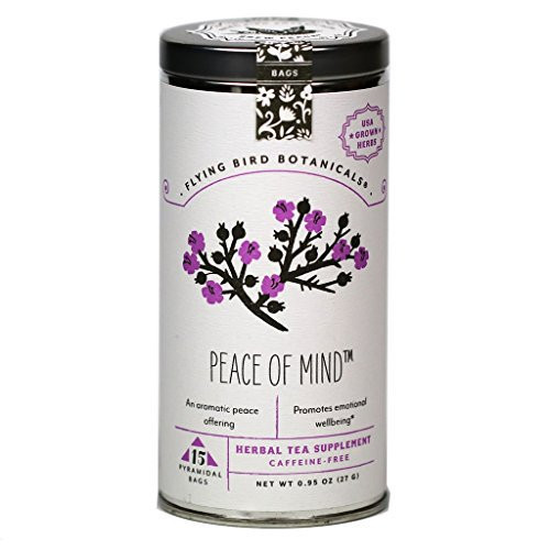 FLYING BIRD BOTANICALS Peace Of Mind Tea, 15 Count - Walmart.com | Walmart (US)