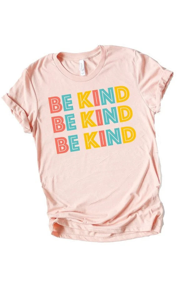 Be Kind T-Shirt, Mama Shirt, Mom Tee, Mom Graphic Tee, New Mom Shirt, Mom Relaxed Tee, Basic Mom ... | Etsy (US)
