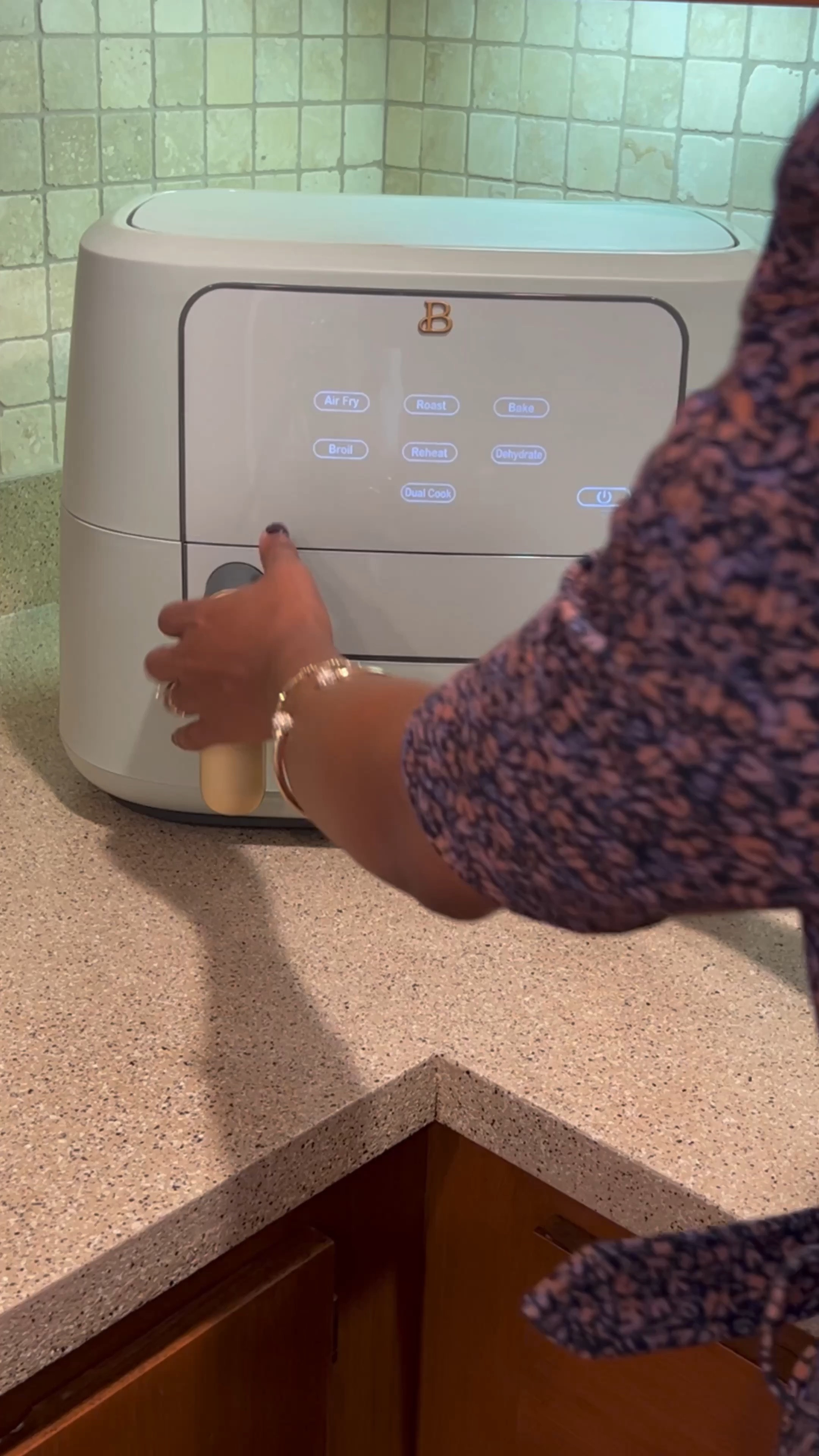 Beautiful is not the name, it’s the style, the design and quality 
I am in love with this air fryer!

Touch screen 
Lightweight 
Many functions 
Unique style

I got many in green since the future kitchen renovations will be green for our new golf home 🏡 💚 ⛳️ 

I absolutely loved, Super recommended. It’s perfect for you and even as gift!!!

Exclusive online products!


Thanks for shopping with me!
Follow for more 

From Queen to Queen 

Love, Lorena




Drew Barrymore | Walmart Finds | Air-fryer | Beautiful by Drew Barrymore | Walmart Kitchen | Modern Kitchen | Kitchen Appliances | Kitchen Decor | LTK Home Decor | Appliances | Gift Ideas | New Home Gift Ideas | Wedding Gift Ideas | LTK Gift 

#LTKwedding #LTKFind #LTKGiftGuide