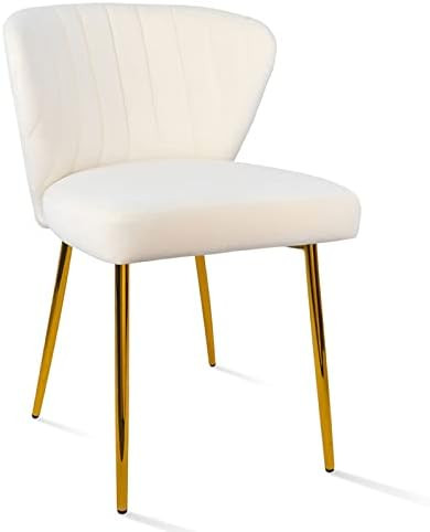 ANOUR Modern Dining Chairs, Velvet Accent Chair, Living Room Chairs, Upholstered Side Chair with ... | Amazon (US)