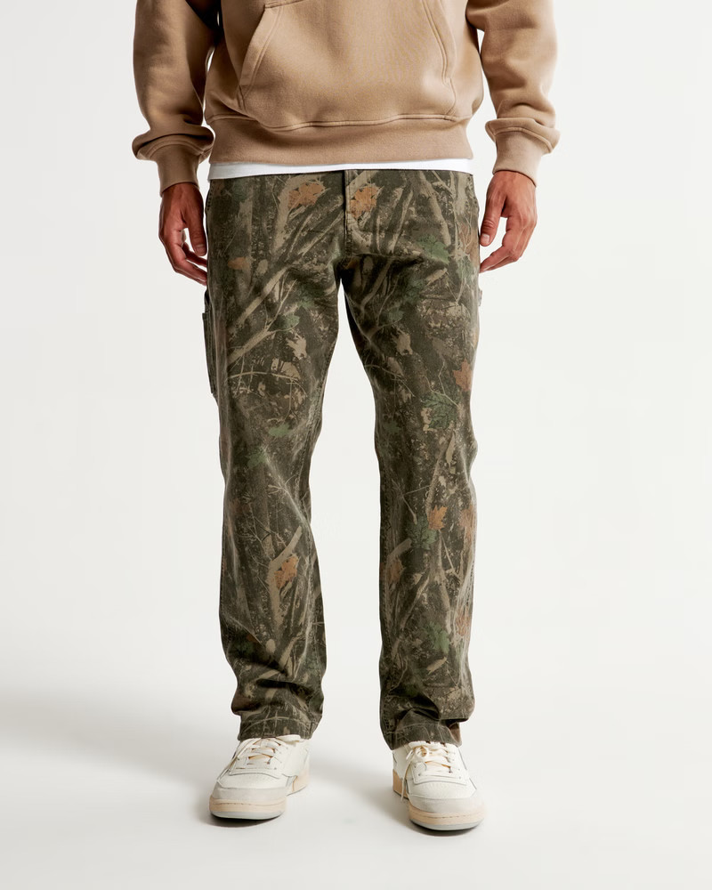 Athletic Loose Workwear Pant | Abercrombie & Fitch (US)
