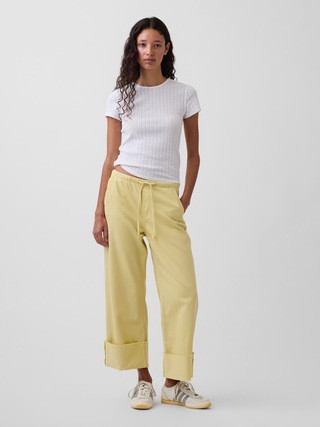 Low Rise UltraSoft '90s Loose Easy Crop Jeans | Gap (US)