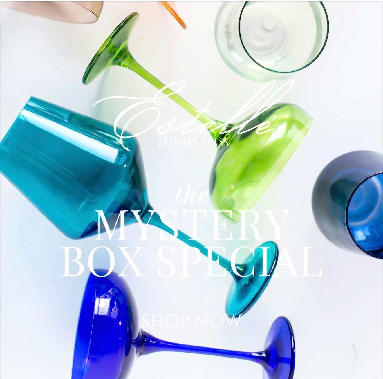 Estelle glasses mystery box sale!! This is such a fun wedding gift idea!

#LTKHome #LTKSaleAlert #LTKWedding