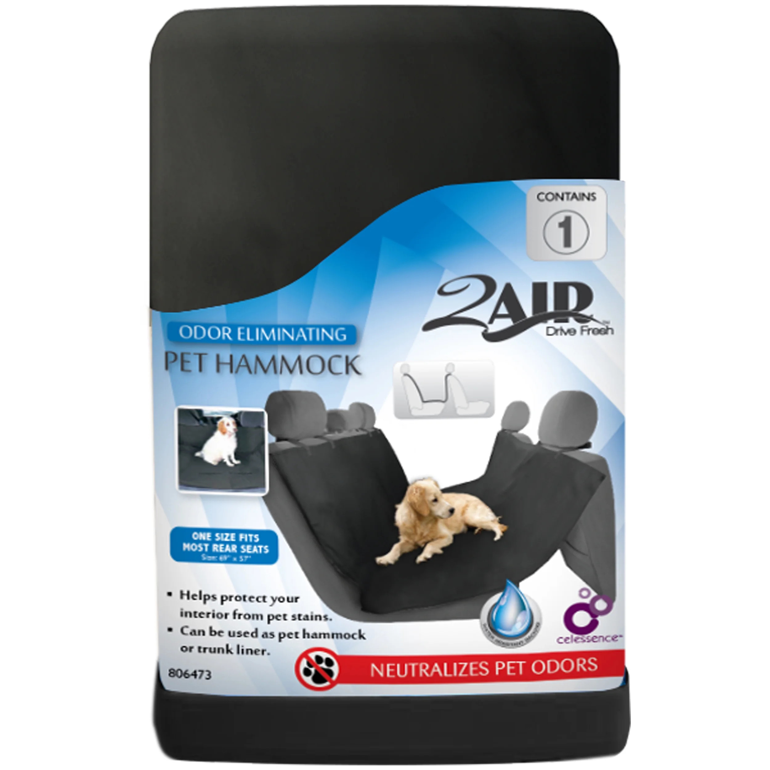 2Air Dog Back Seat Cover Protector Waterproof Backseat Protection for Cars & SUVs | Walmart (US)