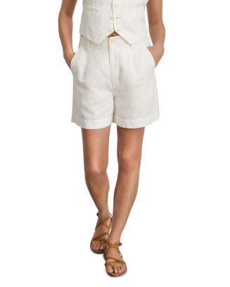 Twill Pleated Shorts | Bloomingdale's (US)