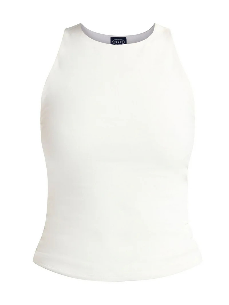 Scoop Women's High Neck Contour Tank Top, Sizes XS-XXL | Walmart (US)
