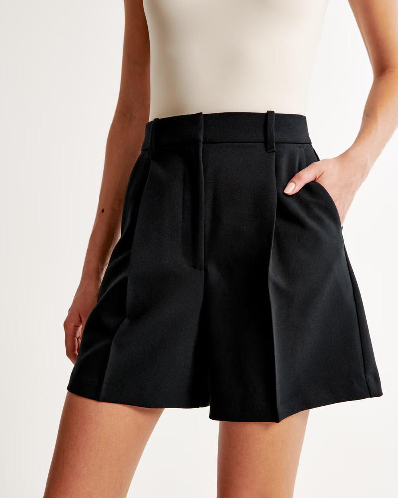 Ultra High Rise Tailored Short | Abercrombie & Fitch (US)