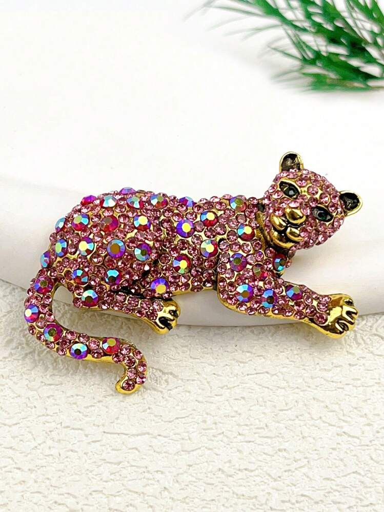 1 st. Nieuwe Stijlvolle Cheetah Broche Voor Vrouwen/Mannen | SHEIN