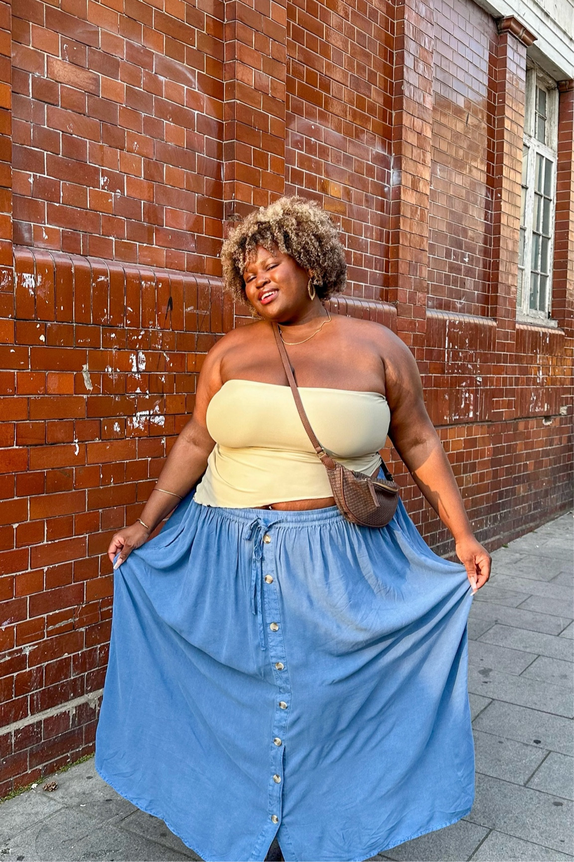 spring outfit for the plus size babes ✨