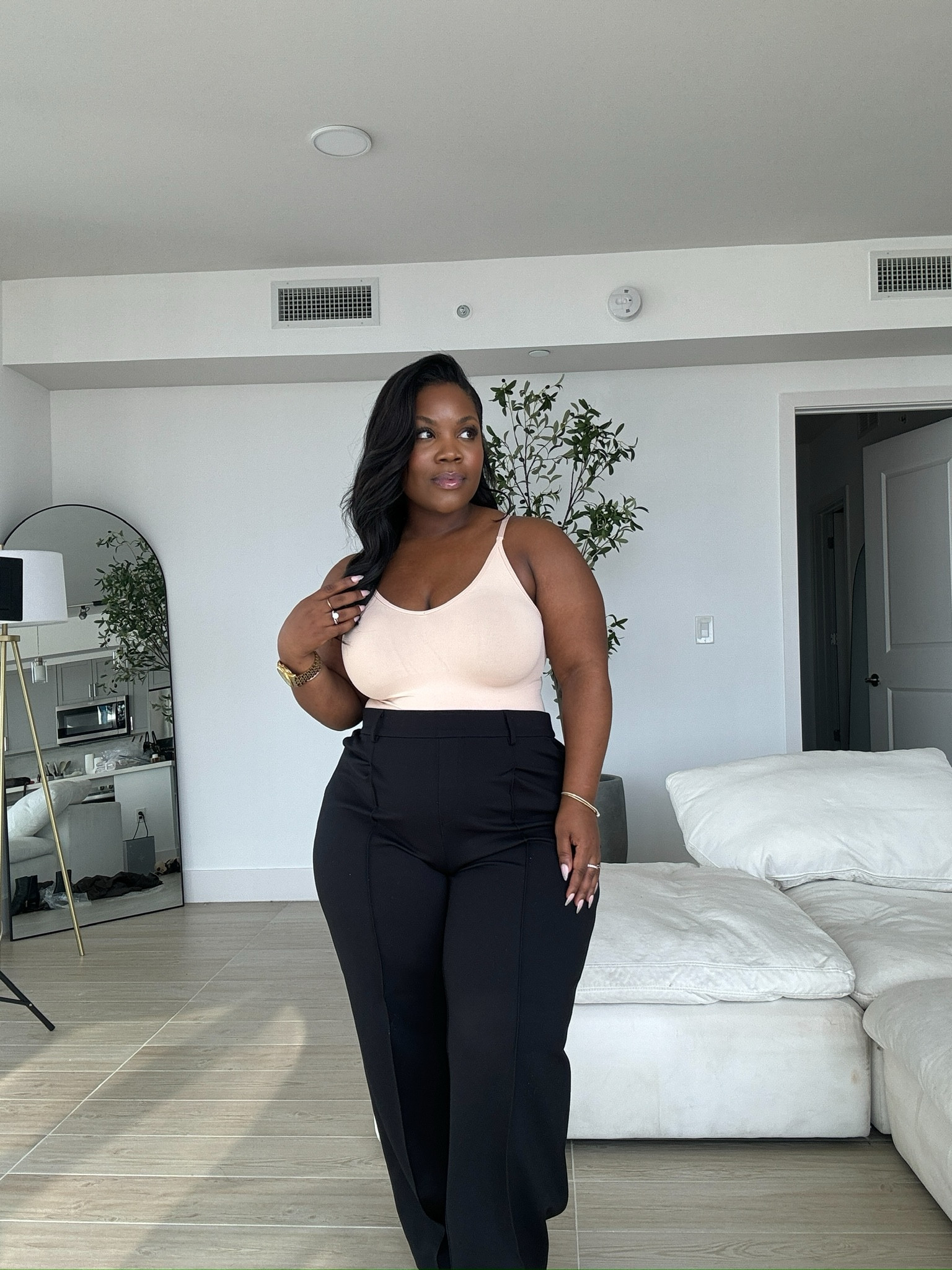 Spanx creates the most flattering clothing items and undergarments. I love pairing their Spanx power sculpt body suit with the ponte pants! 

Undergarments, body garments, bodysuits

#LTKPlusSize #LTKMidsize #LTKFindsUnder100