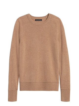 Italian Merino-Blend Crew-Neck Sweater | Banana Republic (US)