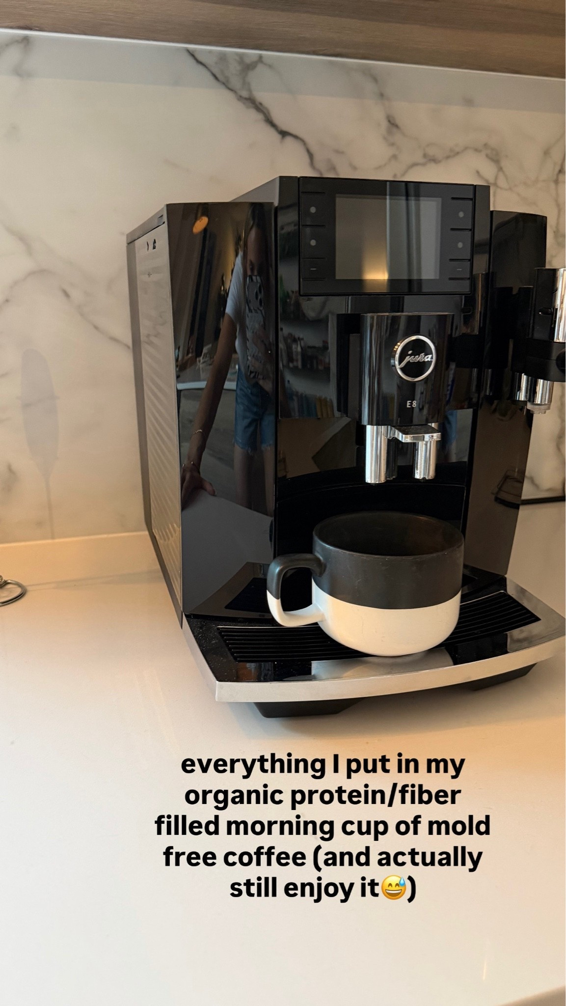 I only drink organic mold, free coffee. Coffee should not hurt your stomach or give you jitters. Most coffee has mold in it. I put a scoop of that fiber and a scoop of that protein into my coffee every morning. And it still taste amazing. That’s how I start my day every day. ￼ part of the prime day sale! ￼

#LTKSaleAlert #LTKHome #LTKBeauty