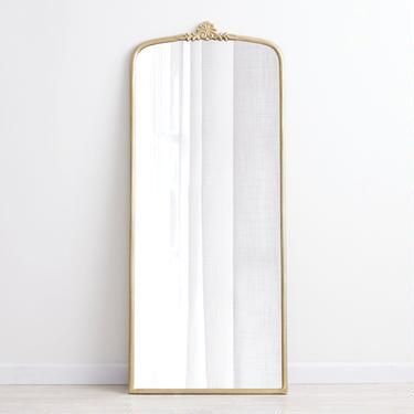 Metal Vintage Style Leaning Full Length Mirror | World Market