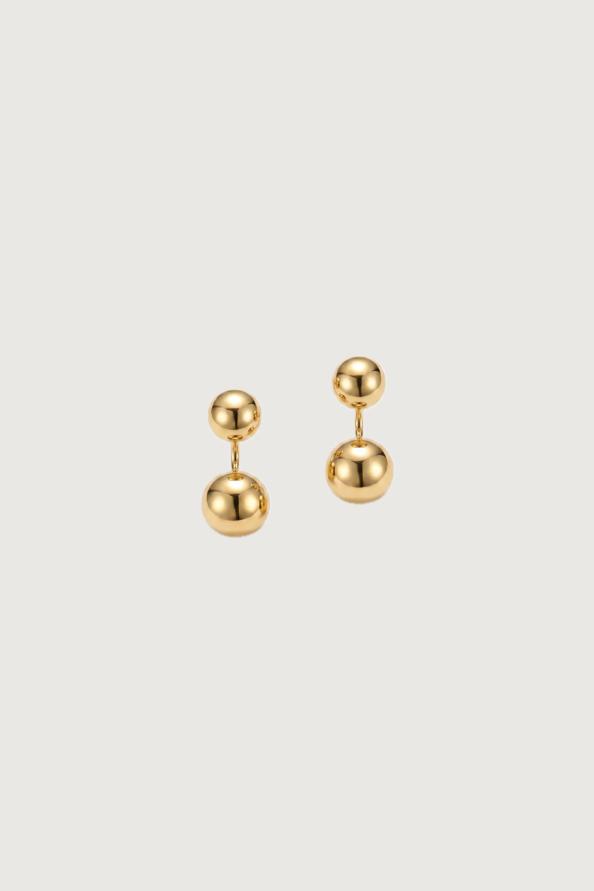 DOUBLE PEBBLE EARRINGS | OAK + FORT