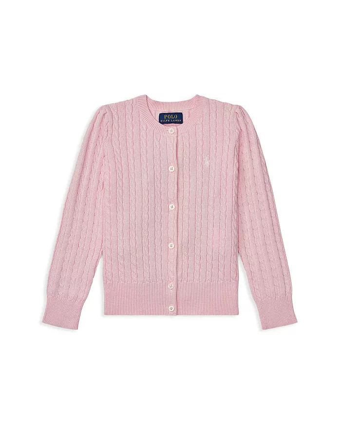 Girls' Cable-Knit Cardigan - Little Kid, Big Kid | Bloomingdale's (US)