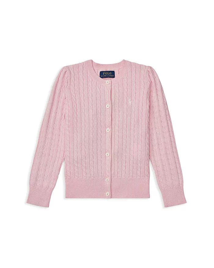 Girls' Cable-Knit Cardigan - Little Kid, Big Kid | Bloomingdale's (US)