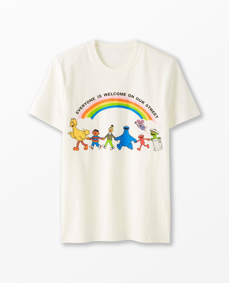 Adult Unisex Sesame Street Graphic Tee | Hanna Andersson