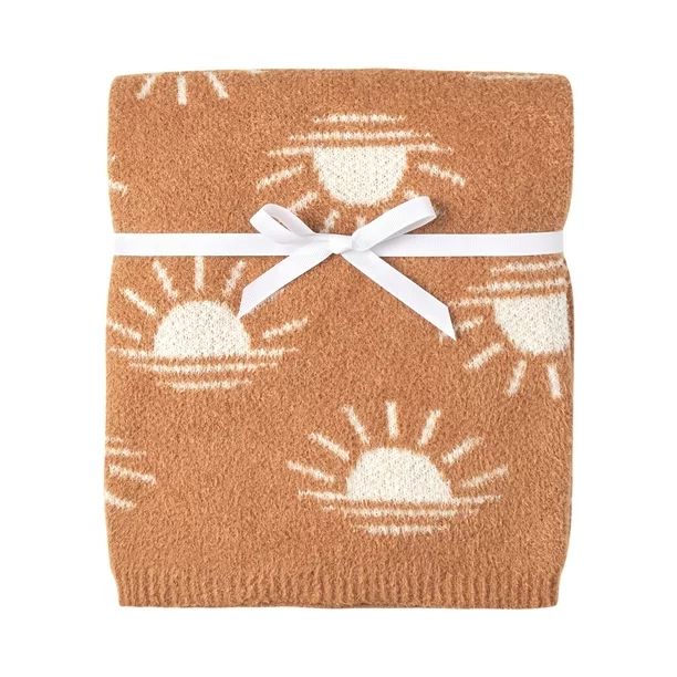 Modern Moments by Gerber Baby Boy or Girl Gender Neutral Soft Cozy Blanket, Terra Sun - Walmart.c... | Walmart (US)