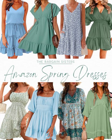 Amazon Spring Dresses

| Amazon Fashion | Amazon Finds | Summer Dresses | Green Dress | Blue Dress | Midi Dress | Mini Dress | Boho Dress | Beach Dress 

#LTKSeasonal #LTKfindsunder50 #LTKwedding