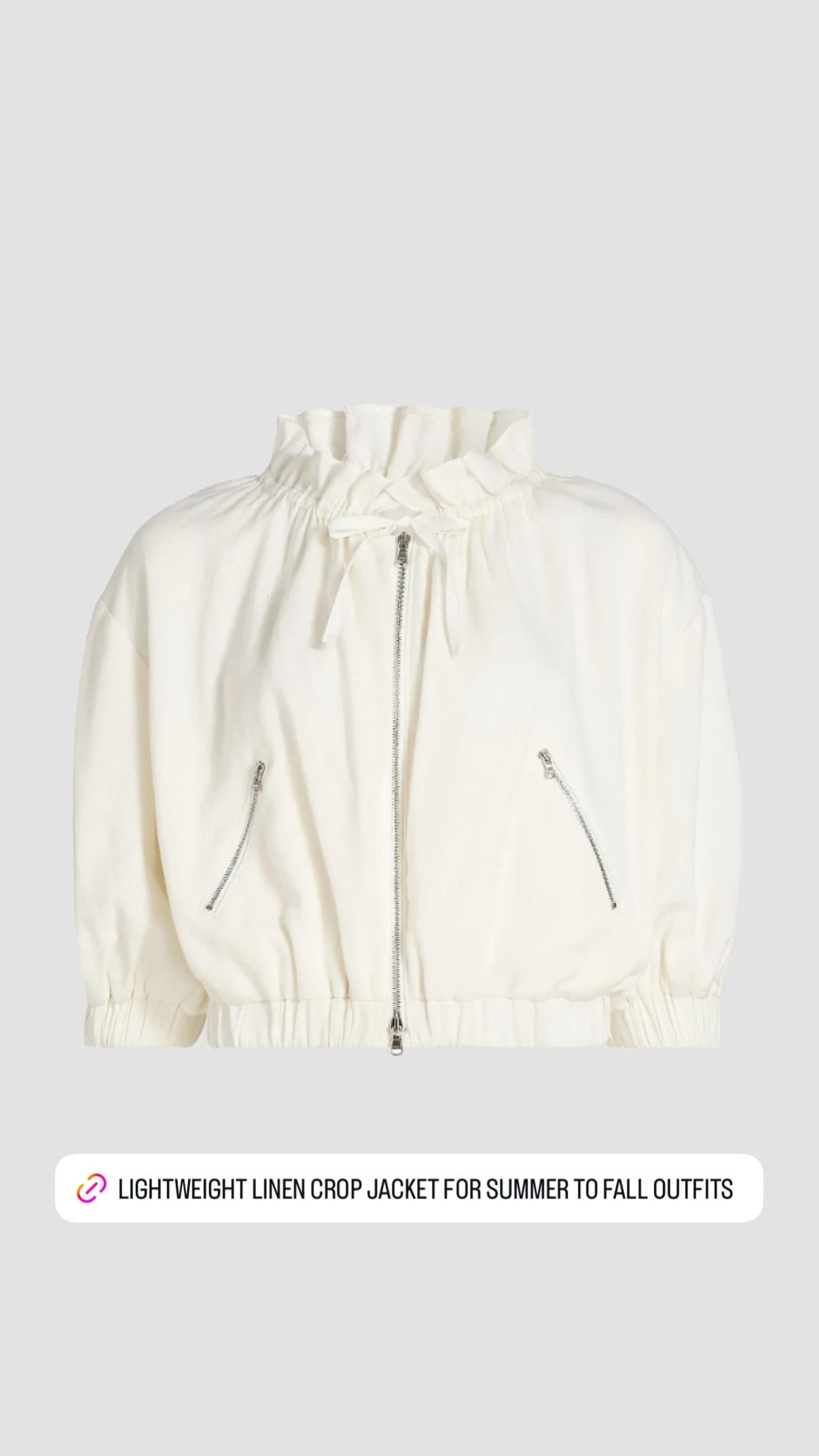 Lightweight linen crop jacket for summer to fall outfits. Sharing a roundup of elevated everyday casual finds I'm eyeing. From jeans, sweaters, tops, jackets, sneakers, trousers, and more! 

 #LTKgrwm #LTKmomlife #LTKSeasonal