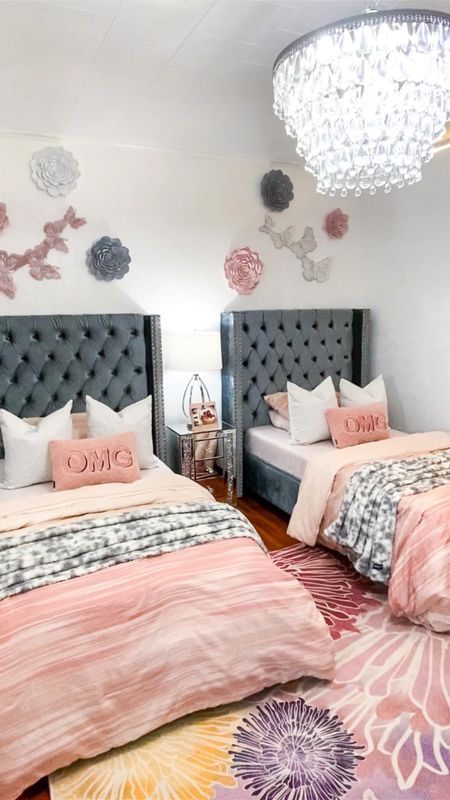 Happy Friday Lovers. It’s finally time to kick back and relax. Hope your day was great 👍  Still can’t get enough of this twins bedroom makeover. 
Tap below to shop! Follow me @omabelle for more Fashion, Home & everything inbetween. Glad to have you here!!! 💕😊🙏


#LTKstyletip #LTKSpringSale #LTKhome