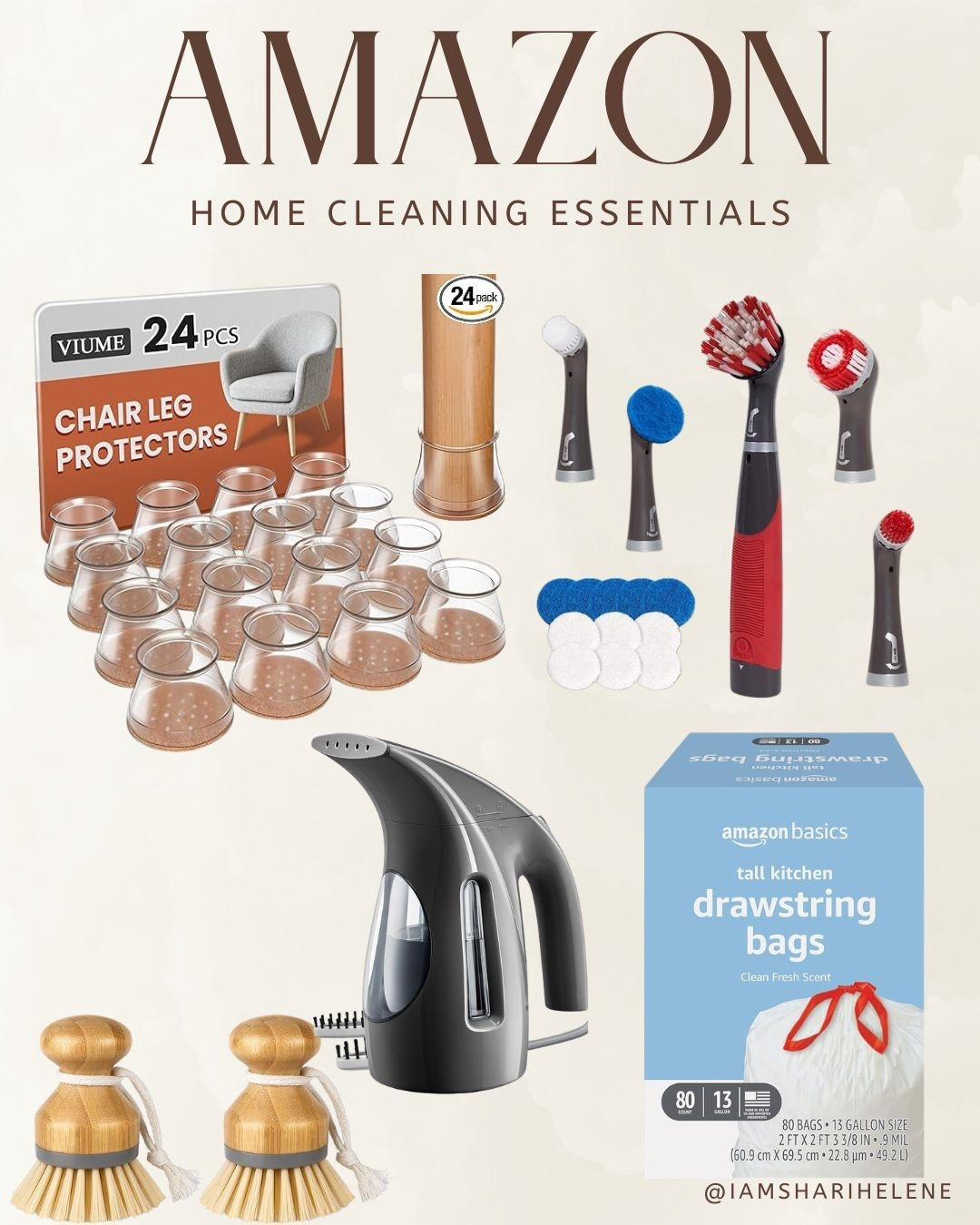 Refresh your routine with these must-have cleaning gems! ✨

From power scrubbers that save your elbows to gentle floor protectors, these essentials keep your home sparkling and well-maintained.
I’ve found the best tools to make your chores fly by. 🧼

These Amazon basics and innovative gadgets are total game changers for an stress-free deep clean.

#cleaningessentials #amazoncleaning #cleanwithme #homemaintenance #cleaninghacks #amazonfinds #deepcleaning #householdessentials #sparklingclean #amazonmusthaves

#LTKHome