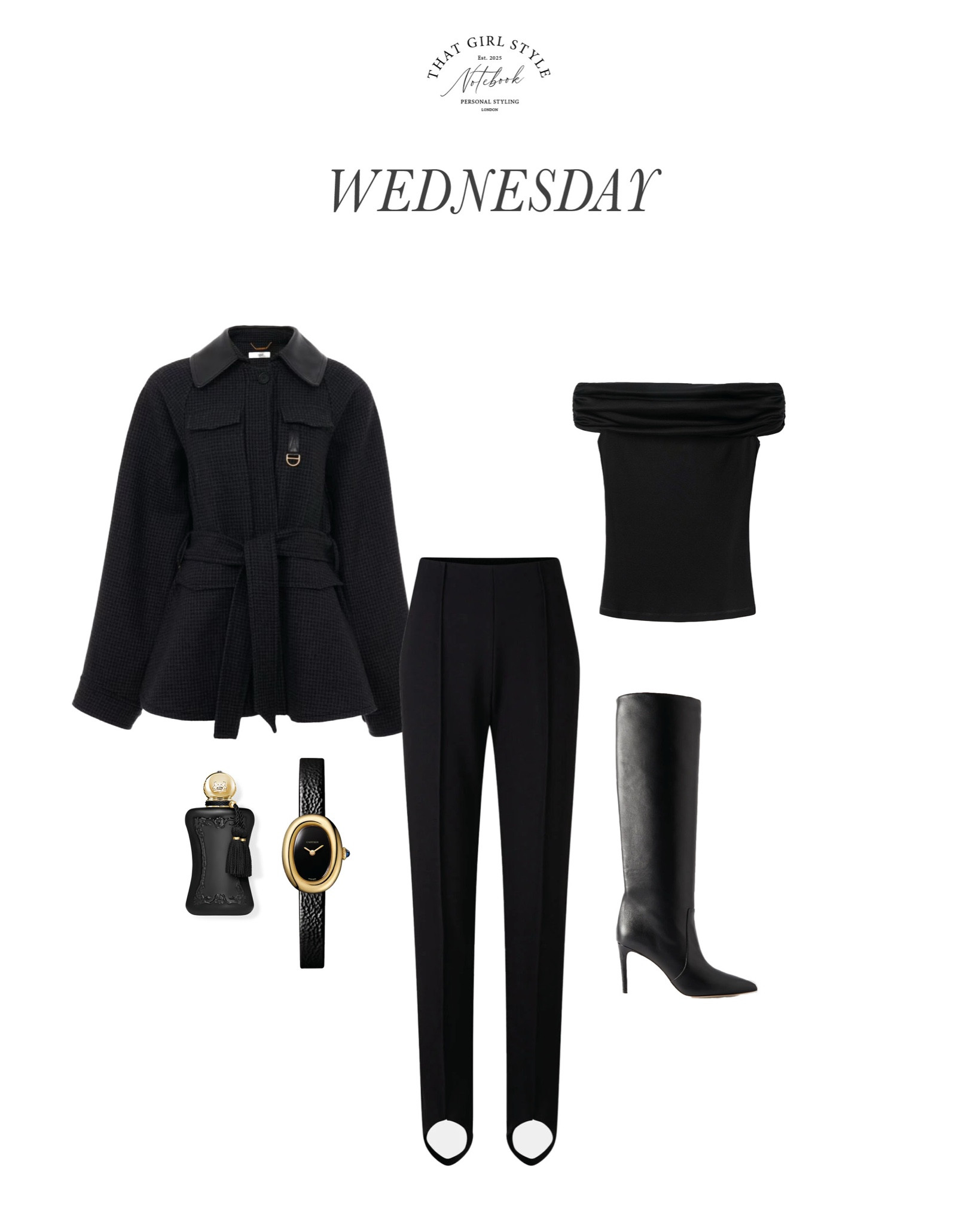 Look 59 | Coat Chloé, Trousers Bogner, Top LilySilk, Boots Paris Texas, Watch Cartier

#LTKluxury #LTKautumn #LTKstyletip